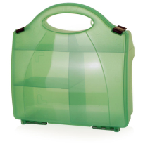 CLICK MEDICAL 851 GREEN ECLIPSE BOX WITH PARTITIONS