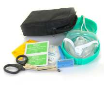 AED RESCUE READY/PREP KIT IN DELUXE BAG
