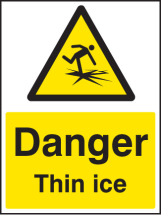 DANGER THIN ICE