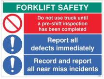 FORKLIFT SAFETY REPORT DEFECTS & NEAR MISSES