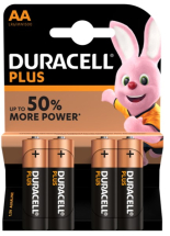 DURACELL AA PK OF 4