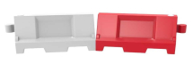 EVO RED OR WHITE WATER BARRIER 1.5mt TRAFFIC BARRIER
