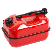 10 LTR FUEL CAN - METAL RED RHINO