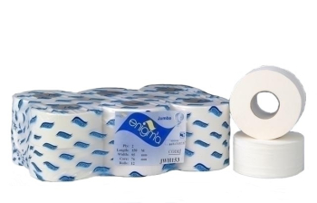 2PLY 150MX92MM TOILET ROLL PKT 12 -FOR USE WITH DISPENCER