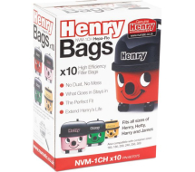 NUMATIC HEPA-FLO BAGS BX OF 10 HENRY HOOVER BAGS 604015