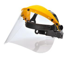 BROWGUARD WITH CLEAR VISOR