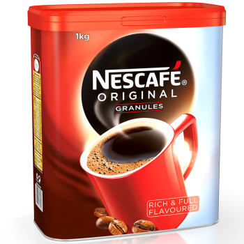 ORIGINAL BLEND COFFEE GRANULES 750G TIN - NESCAFE CANTEEN