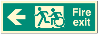 Exit Signs for Disabled
